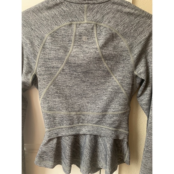 Lululemon Peplum Jacket (hustle in your bustle) - Picture 5 of 8